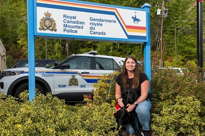 New Facility Support Dog at RCMP Victim Services